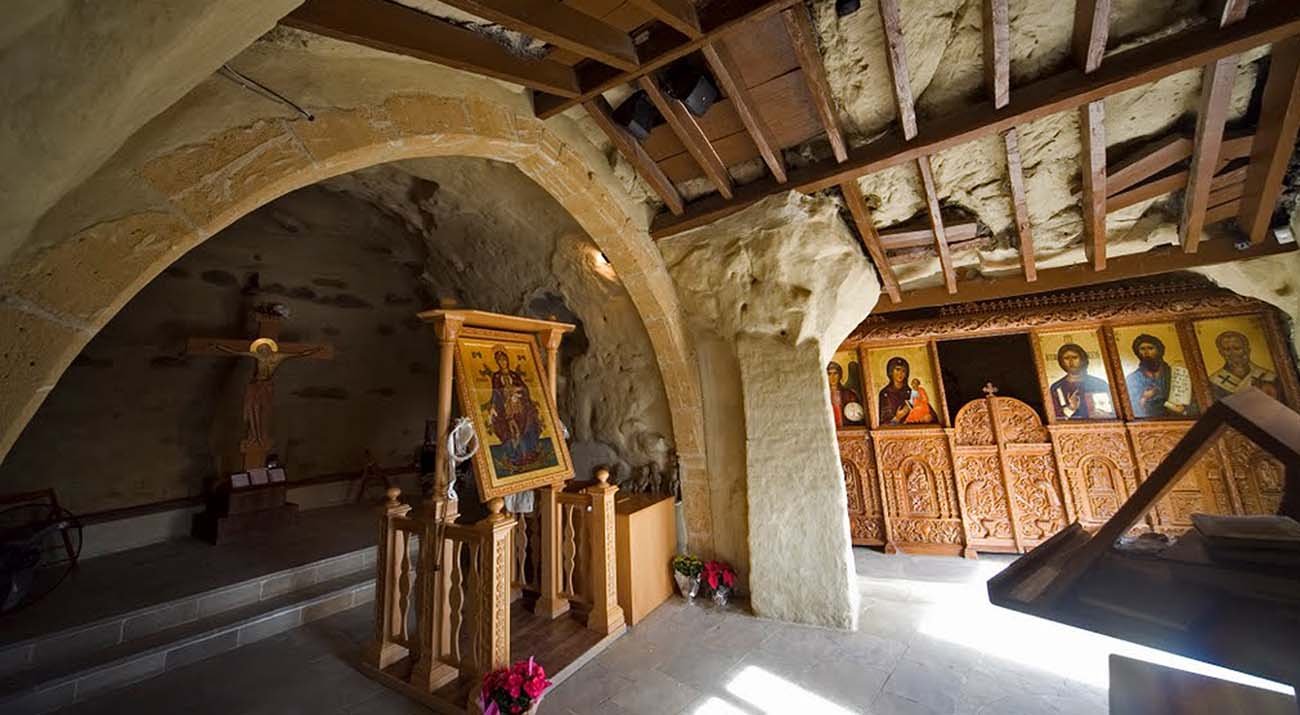 Panagia Chrysospiliotissa Church in a Cave